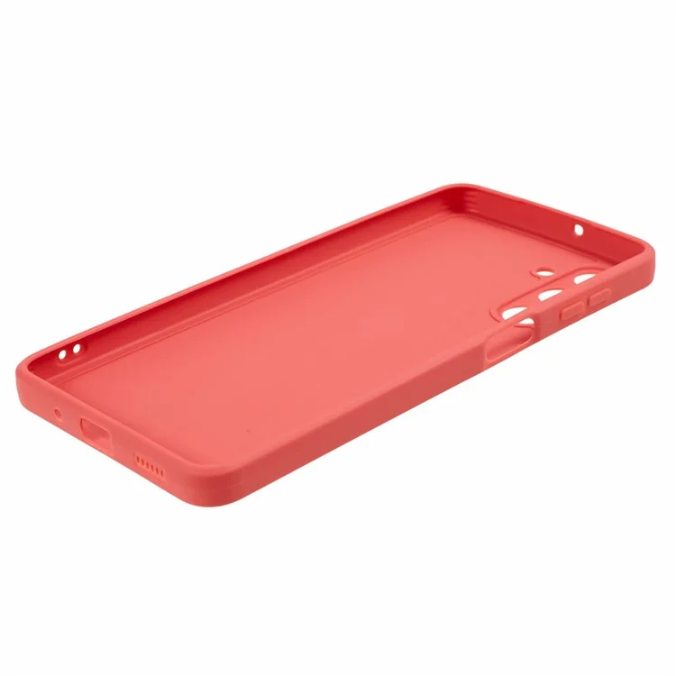 Per Samsung Galaxy M54 5G / F54 5G Straight Edge Phone Case Preciso Taglio Anti-graffio TPU Cover - Rosso