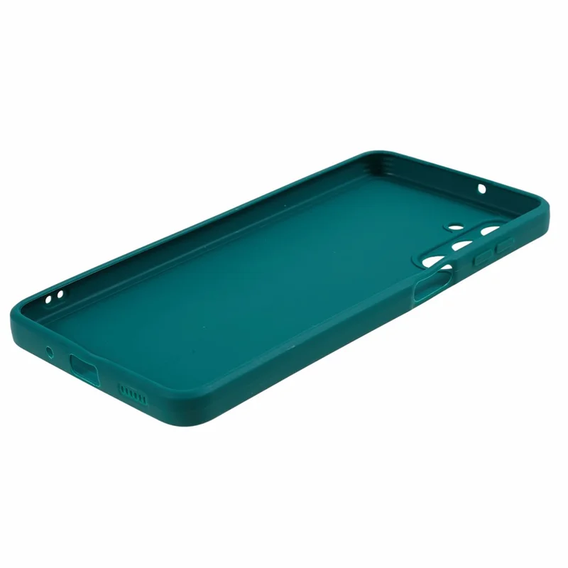 Para Samsung Galaxy M54 5G / F54 5G Funda de teléfono de borde recto Recorte preciso Funda protectora antiarañazos de TPU - Verde ejército