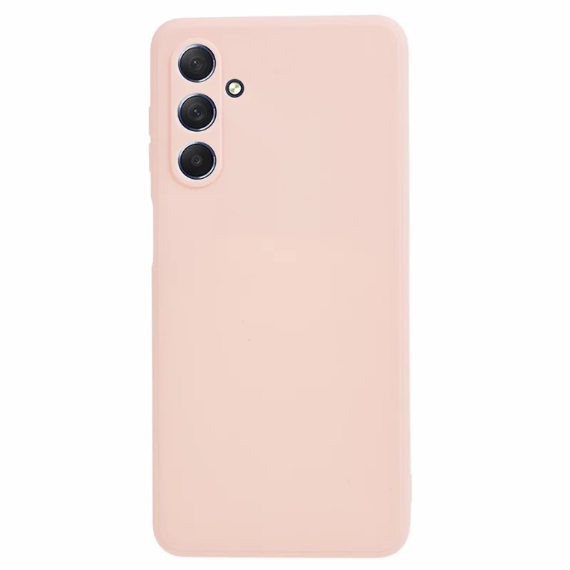 Per Samsung Galaxy M54 5G / F54 5G Custodia Telefonica con Bordo Dritto Taglio Preciso Anti-graffio Copertura TPU - Rosa