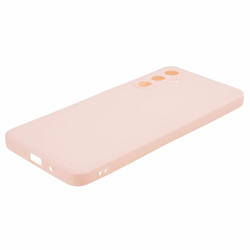 Per Samsung Galaxy M54 5G / F54 5G Custodia Telefonica con Bordo Dritto Taglio Preciso Anti-graffio Copertura TPU - Rosa