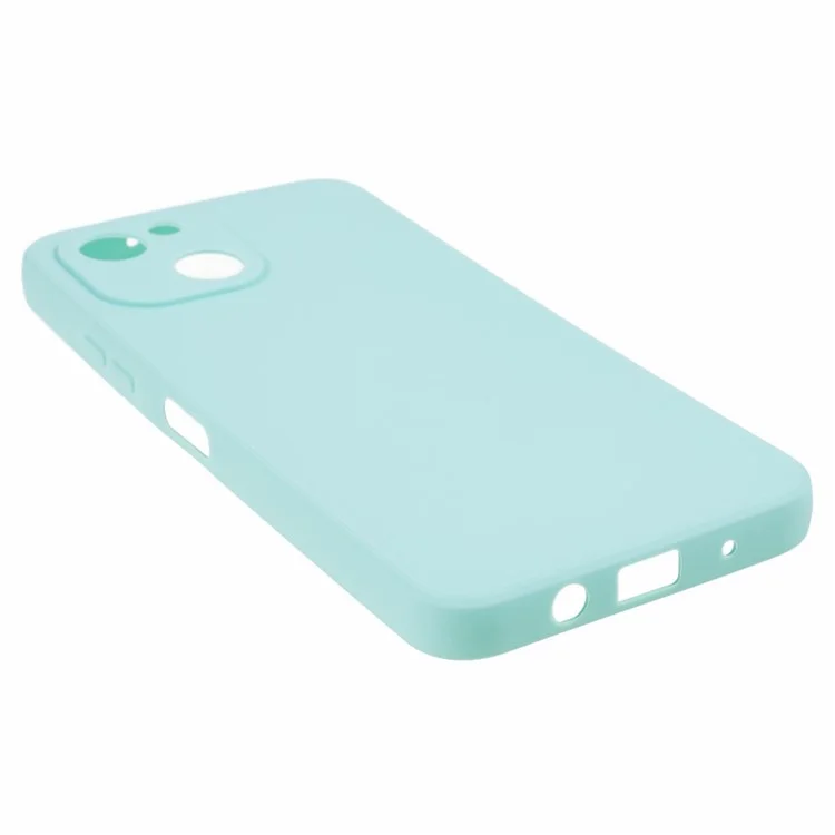 Étui pour téléphone à bord droit pour Huawei Maimang A20, étui de protection souple TPU avec découpe précise - Vert clair