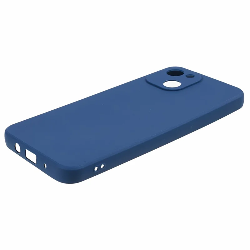 Straight Edge Phone Case for Huawei Maimang A20 , Precise Cutout Soft TPU Protective Cover - Sapphire