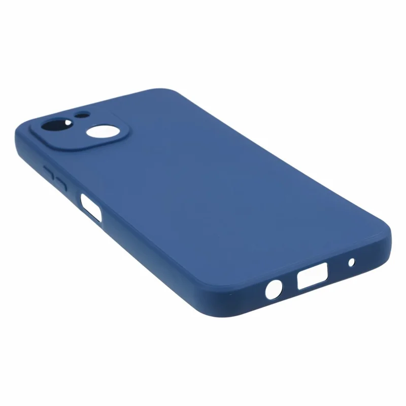 Straight Edge Phone Case for Huawei Maimang A20 , Precise Cutout Soft TPU Protective Cover - Sapphire