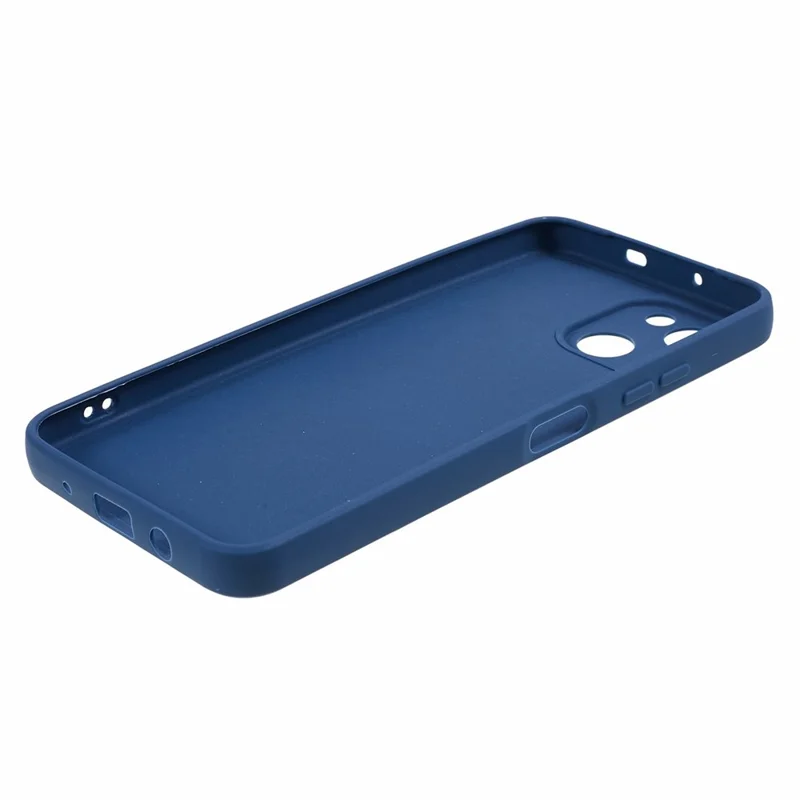 Straight Edge Phone Case for Huawei Maimang A20 , Precise Cutout Soft TPU Protective Cover - Sapphire