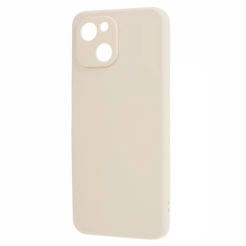 Straight Edge Phone Case for Huawei Maimang A20 , Precise Cutout Soft TPU Protective Cover - White