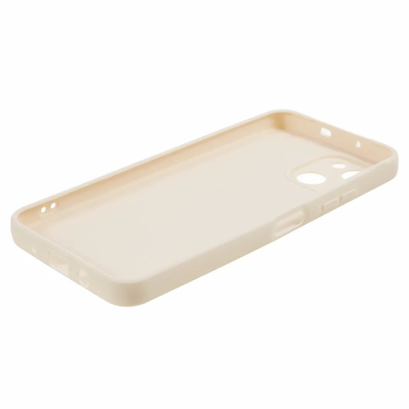 Straight Edge Phone Case for Huawei Maimang A20 , Precise Cutout Soft TPU Protective Cover - White