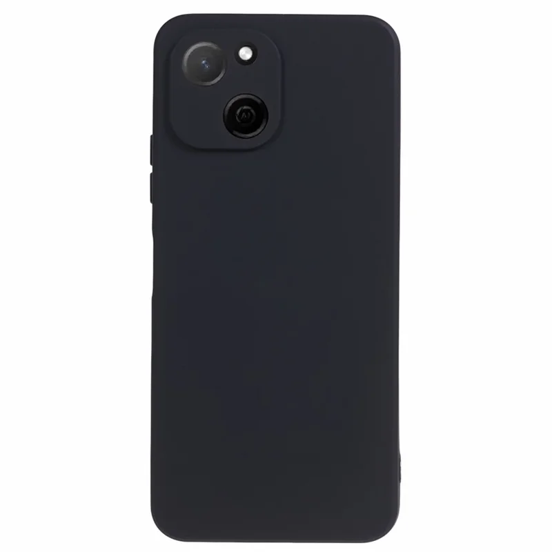 Straight Edge Phone Case for Huawei Maimang A20 , Precise Cutout Soft TPU Protective Cover - Black