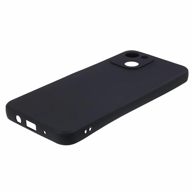 Straight Edge Phone Case for Huawei Maimang A20 , Precise Cutout Soft TPU Protective Cover - Black