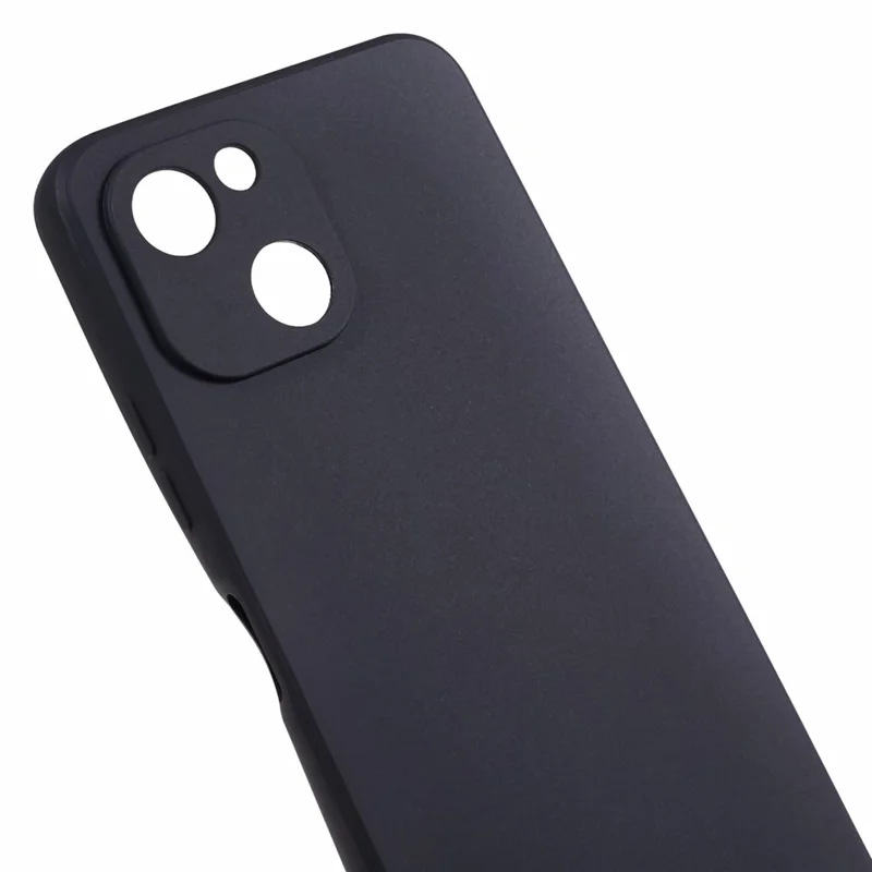 Straight Edge Phone Case for Huawei Maimang A20 , Precise Cutout Soft TPU Protective Cover - Black