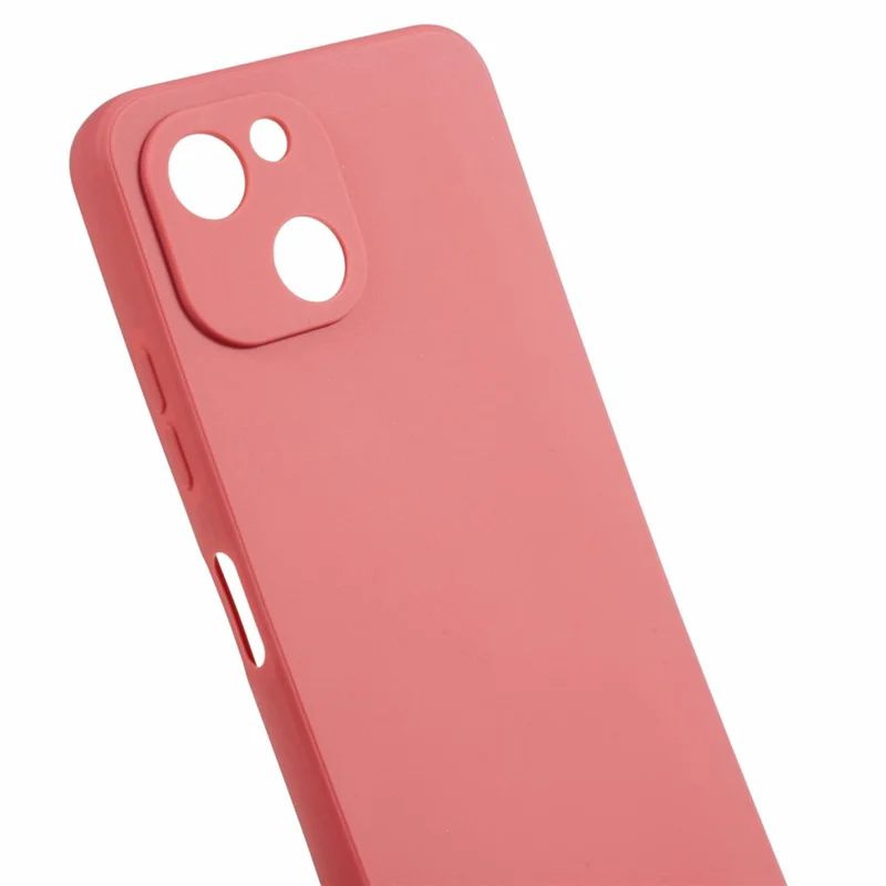 Straight Edge Phone Case for Huawei Maimang A20 , Precise Cutout Soft TPU Protective Cover - Red