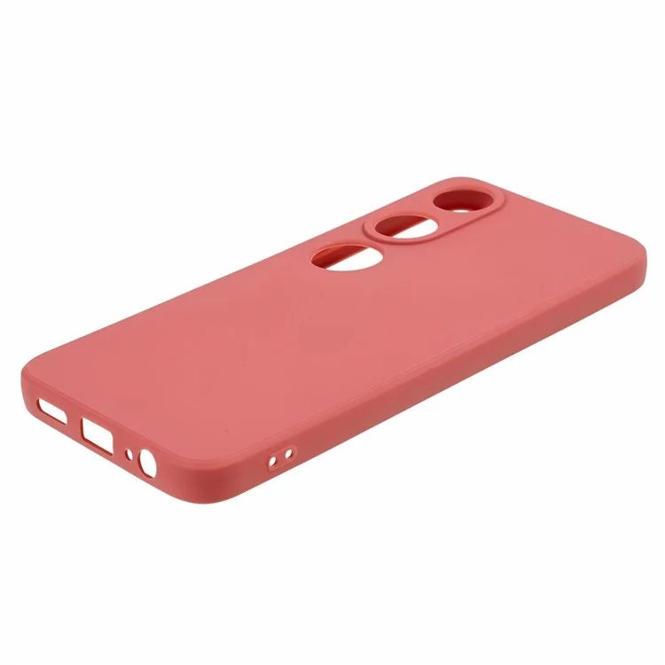 Gerade Kante Handyhülle für Honor Play 40, präziser Ausschnitt Soft TPU Schützende Handyhülle - Rot