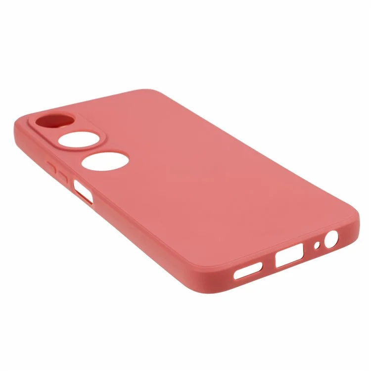 Gerade Kante Handyhülle für Honor Play 40, präziser Ausschnitt Soft TPU Schützende Handyhülle - Rot