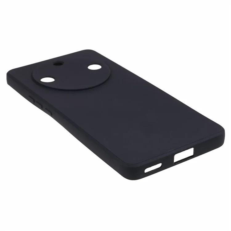 Capa de Telefone para Honor X50, Cobertura Protetora de Borda Reta Suave e Precisa em TPU - Preta