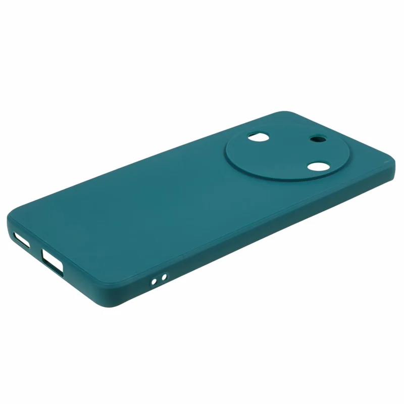 Phone Case for Honor X50 , Precise Cutout Soft TPU Straight Edge Protective Cover - Army Green