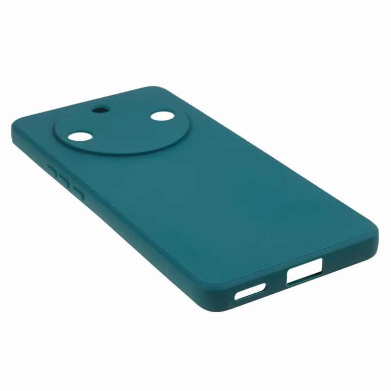 Phone Case for Honor X50 , Precise Cutout Soft TPU Straight Edge Protective Cover - Army Green