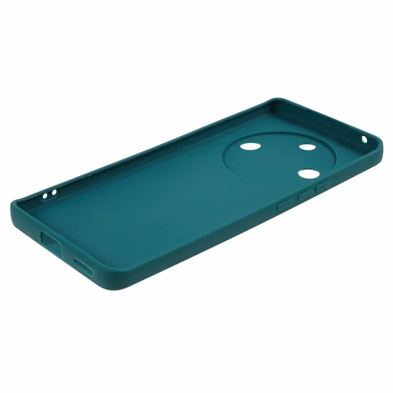 Phone Case for Honor X50 , Precise Cutout Soft TPU Straight Edge Protective Cover - Army Green