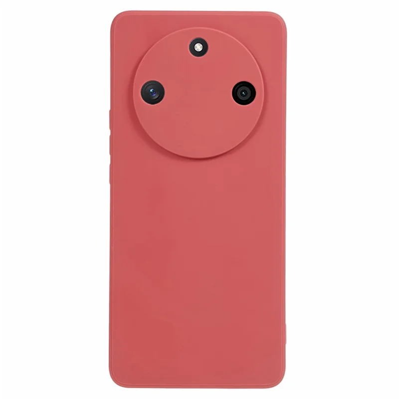 Phone Case for Honor X50 , Precise Cutout Soft TPU Straight Edge Protective Cover - Red