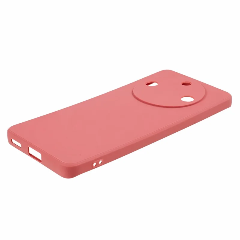 Phone Case for Honor X50 , Precise Cutout Soft TPU Straight Edge Protective Cover - Red