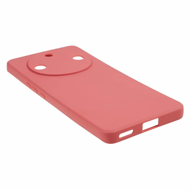 Phone Case for Honor X50 , Precise Cutout Soft TPU Straight Edge Protective Cover - Red