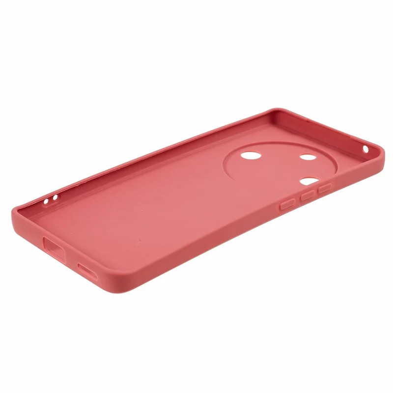 Phone Case for Honor X50 , Precise Cutout Soft TPU Straight Edge Protective Cover - Red