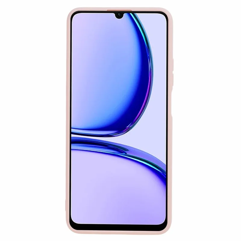 Präziser Ausschnitt-Handyhülle für Realme C53 (Global) / C53 (Indien) / C51 / Narzo N53 4G, gerader Rand, weiche TPU-Schutzhülle – Pink
