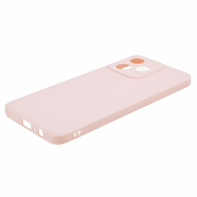 Präziser Ausschnitt-Handyhülle für Realme C53 (Global) / C53 (Indien) / C51 / Narzo N53 4G, gerader Rand, weiche TPU-Schutzhülle – Pink