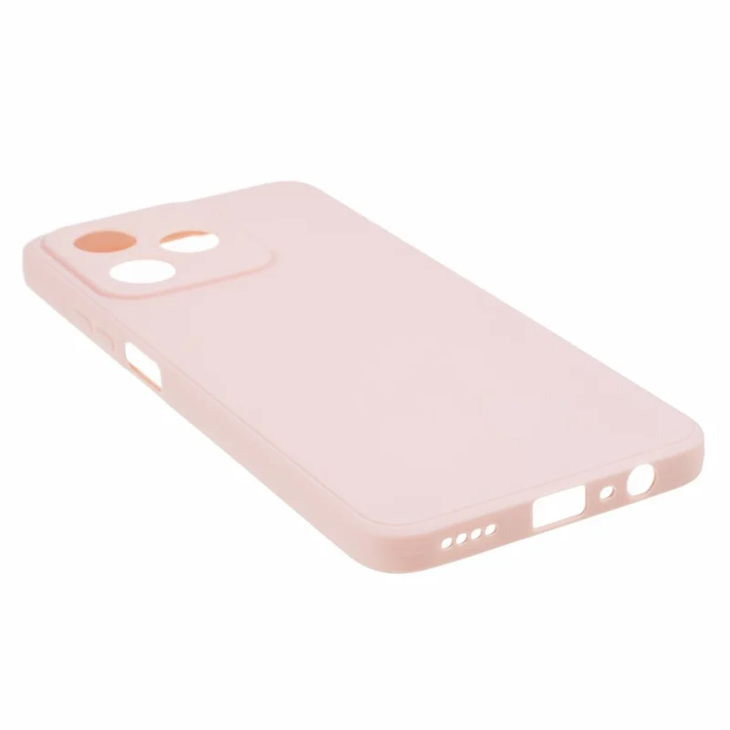 Präziser Ausschnitt-Handyhülle für Realme C53 (Global) / C53 (Indien) / C51 / Narzo N53 4G, gerader Rand, weiche TPU-Schutzhülle – Pink
