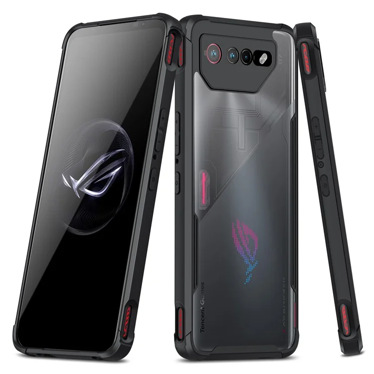 Für Asus Rog Telefon 6 5g / ROG Phone 7 5G Anti-kratzer-telefonhülle Hartes Pc+tpu-telefonabdeckung