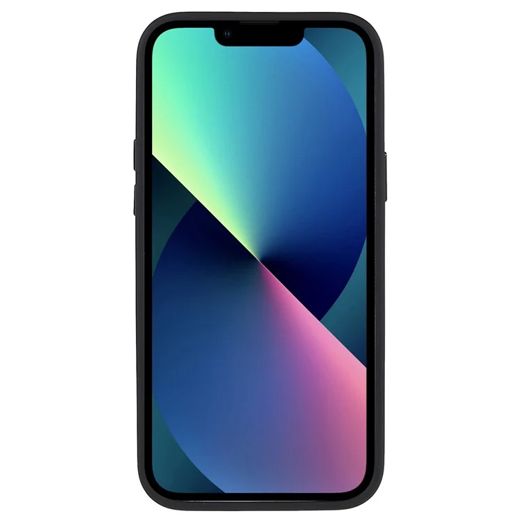 FULEXIN For iPhone 15 TPU+Acrylic Phone Case Skin-touch Scratch Resistant Cover - Black