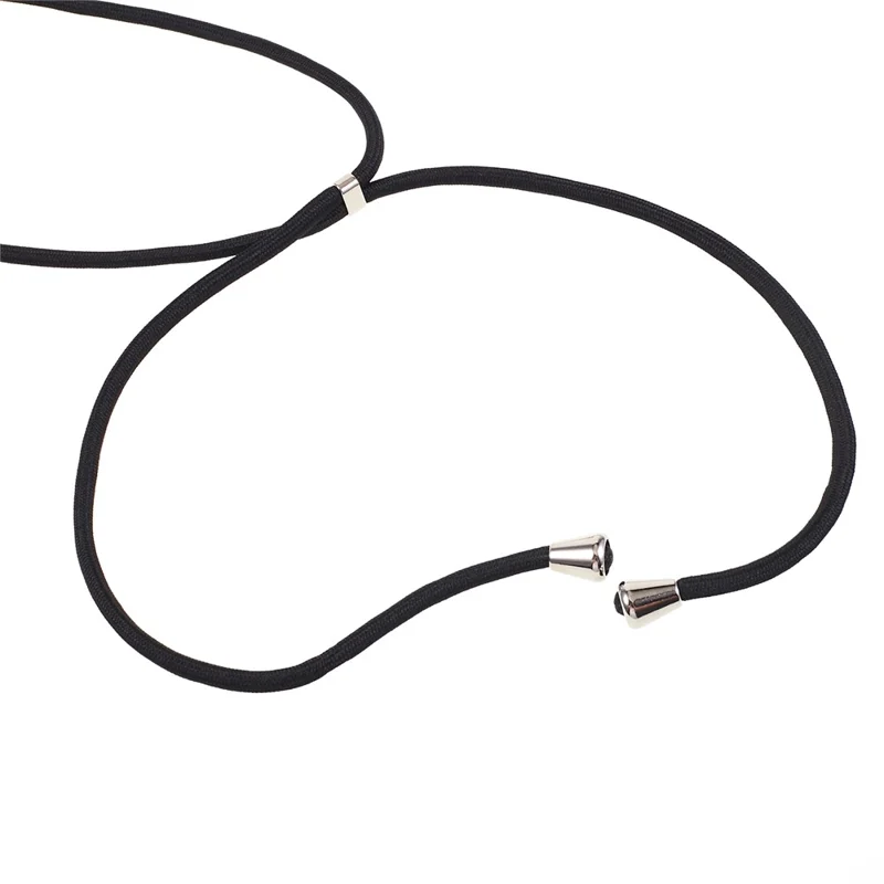 TPU Phone Cover for iPhone 15 Plus , Four Corner Anti-drop Clear Phone Back Case with Lanyard