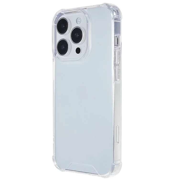 FULEXIN Drop Proof Back Cover per iPhone 15 Pro Max, Custodia Telefonica Trasparente in Acrilico + TPU
