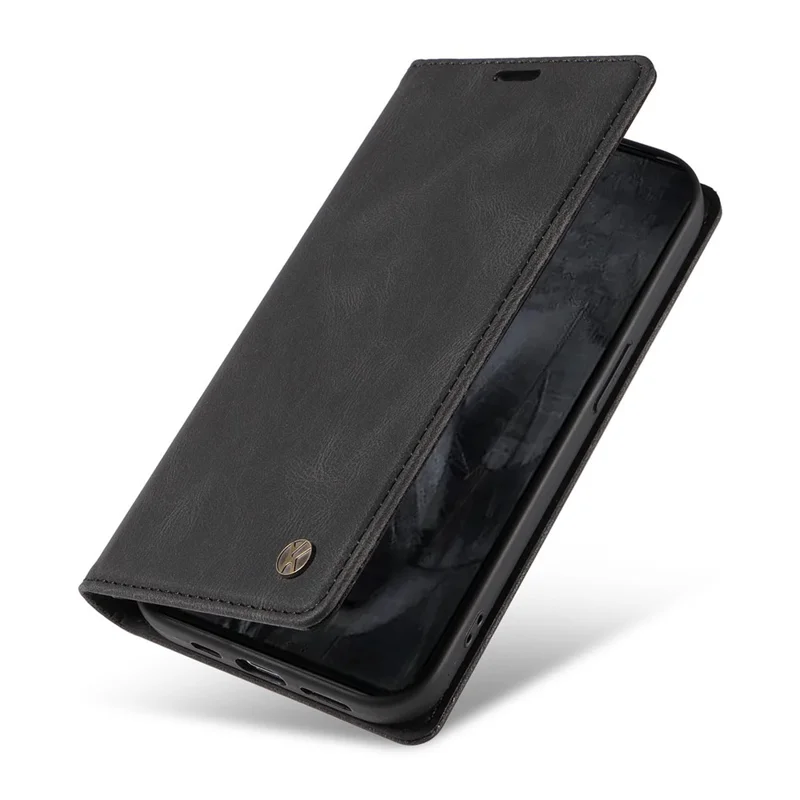 YIKATU YK-004 For Google Pixel 8 Pro Skin-touch Leather Cover Viewing Stand Shell Wallet Phone Case - Black