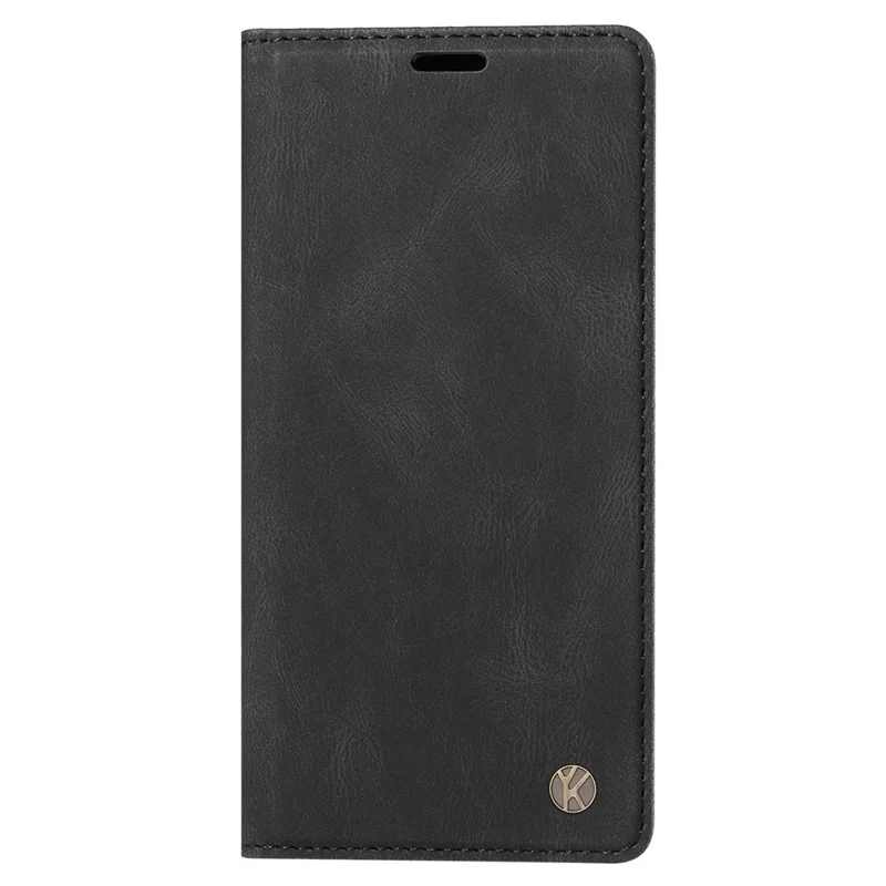 YIKATU YK-004 For Google Pixel 8 Pro Skin-touch Leather Cover Viewing Stand Shell Wallet Phone Case - Black