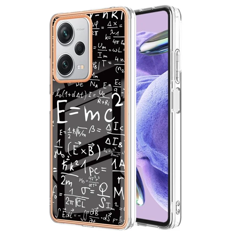 YB IMD Series-19 Style D para Xiaomi Redmi Note 12 Pro+ 5G Capa de TPU - Equação