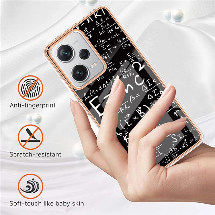 YB IMD Series-19 Style D para Xiaomi Redmi Note 12 Pro+ 5G Capa de TPU - Equação