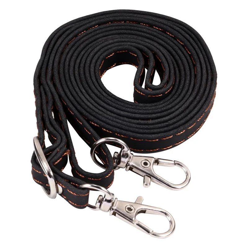 Style 008 For Samsung Galaxy A53 5G RFID Blocking Kickstand Case Rhombus Imprinted PU+TPU Phone Cover with Straps - Black