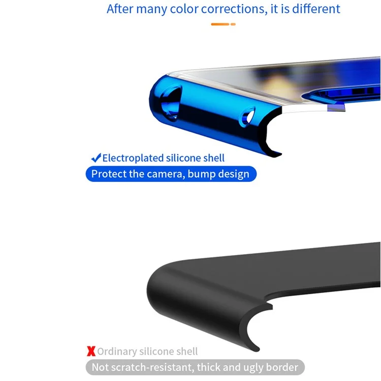 For Google Pixel 8 Electroplating TPU Phone Case Ring Kickstand Anti-drop Cover - Blue