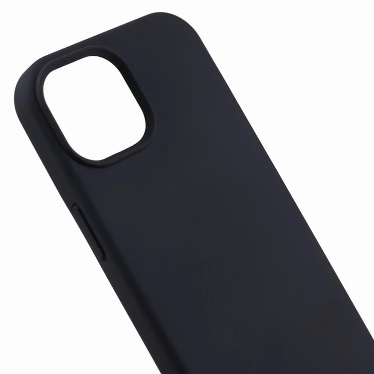 MERCURY GOOSPERY Pour iPhone 15 Plus Étui de protection en silicone liquide Anti-rayures - Noir