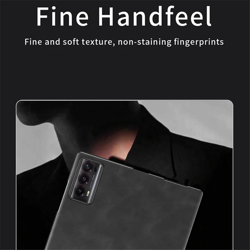 For Honor Magic V2 5G Folding Phone Case Nappa Texture PU Leather + PC Stand Cover - Green