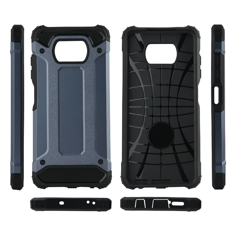 Phone Case for Xiaomi Poco X3 NFC / X3 / X3 Pro , PC+TPU Anti-Scratch Shockproof Cover - Grey