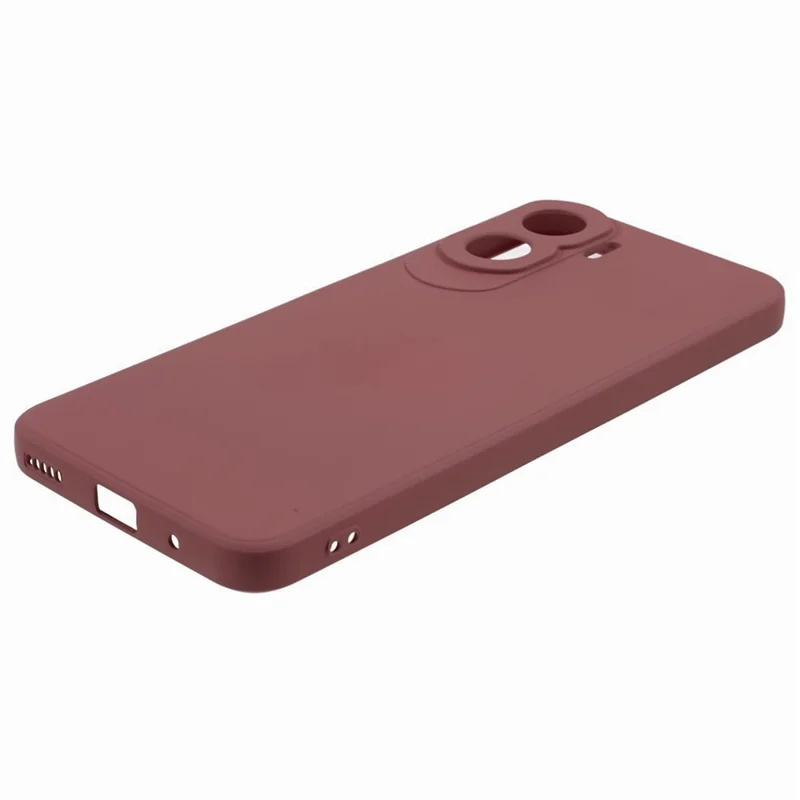 Чехол для телефона For Honor X50i 5G / 90 Lite 5G, TPU, с волокнистой подкладкой, противоударный, резиновый - Hawhorn Red