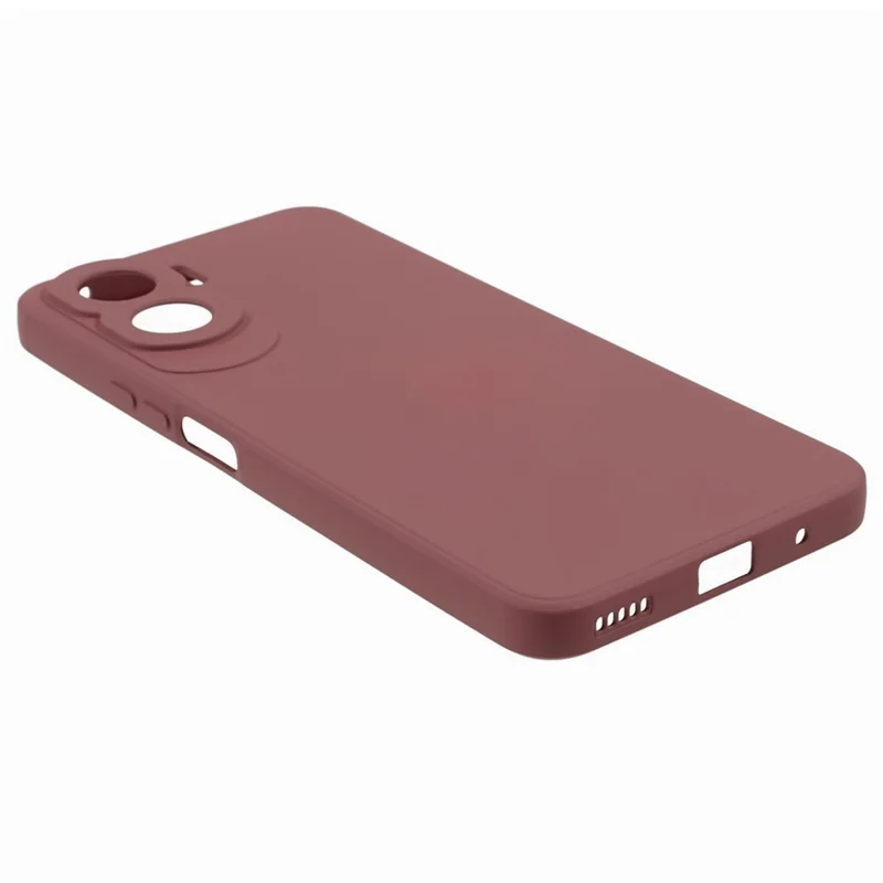 Чехол для телефона For Honor X50i 5G / 90 Lite 5G, TPU, с волокнистой подкладкой, противоударный, резиновый - Hawhorn Red