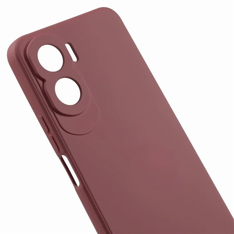 Чехол для телефона For Honor X50i 5G / 90 Lite 5G, TPU, с волокнистой подкладкой, противоударный, резиновый - Hawhorn Red