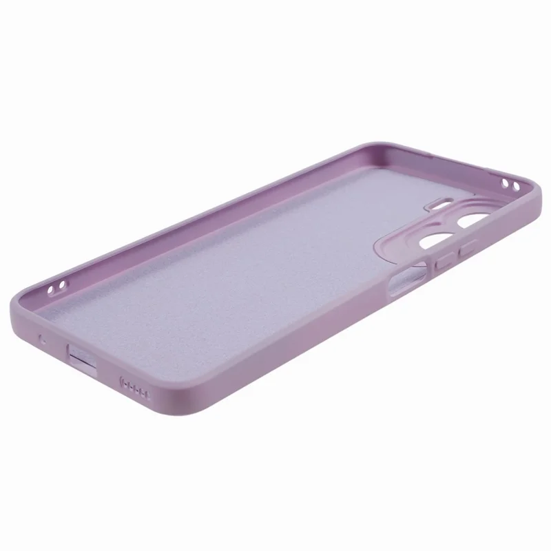 For Honor X50i 5G / 90 Lite 5G TPU Phone Case Fiber Lining Shockproof Rubberized Cover - Purple
