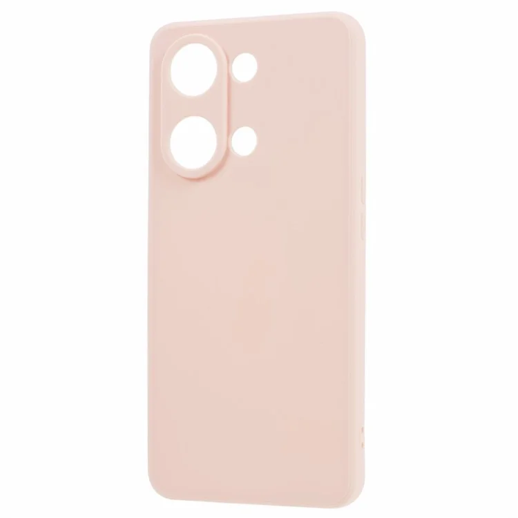 Funda de teléfono con borde recto para OnePlus Nord 3 5G / Ace 2V, funda protectora de cámara recortada con precisión de TPU suave - Rosa