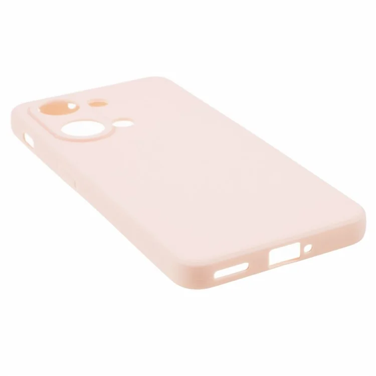Funda de teléfono con borde recto para OnePlus Nord 3 5G / Ace 2V, funda protectora de cámara recortada con precisión de TPU suave - Rosa