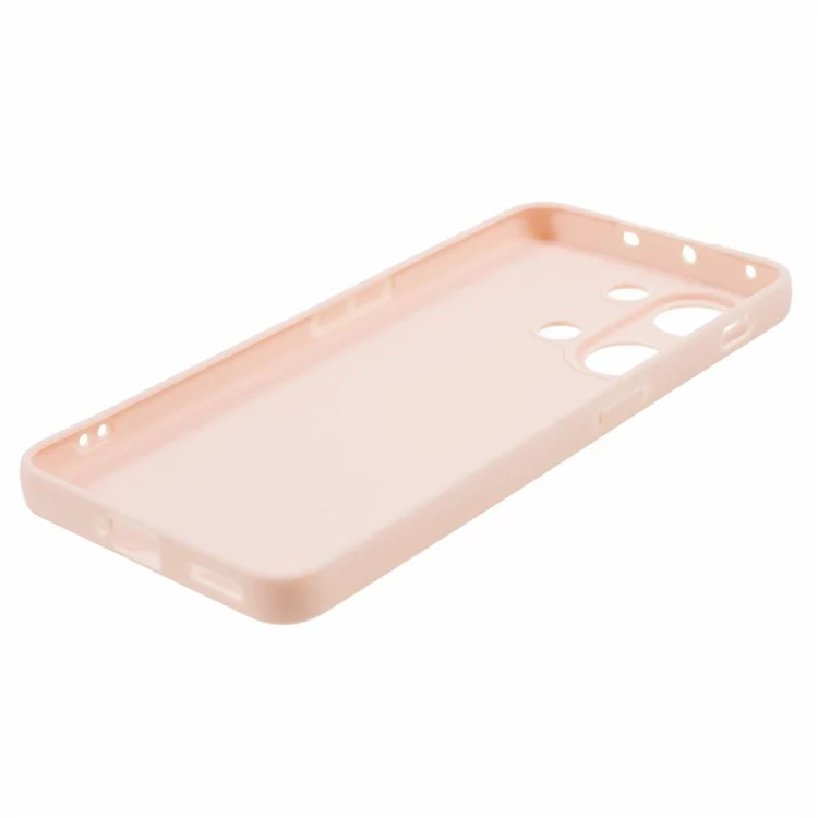 Funda de teléfono con borde recto para OnePlus Nord 3 5G / Ace 2V, funda protectora de cámara recortada con precisión de TPU suave - Rosa