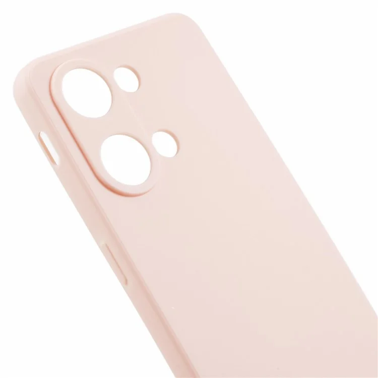 Funda de teléfono con borde recto para OnePlus Nord 3 5G / Ace 2V, funda protectora de cámara recortada con precisión de TPU suave - Rosa