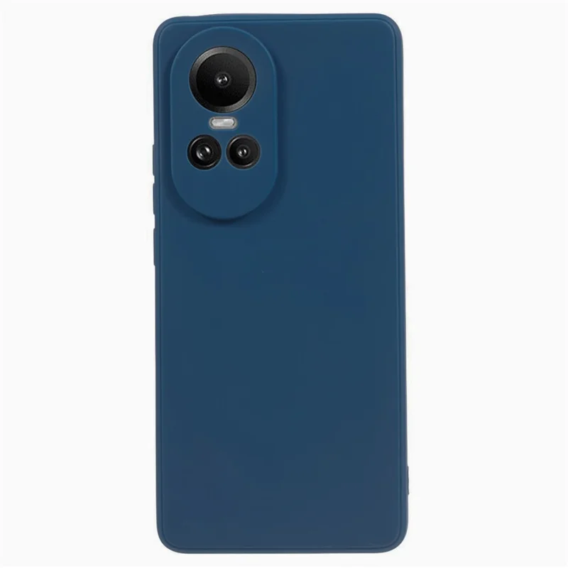 For Oppo Reno10 5G (Global) Straight Edge Design TPU Case Precise Cutout Protective Phone Cover - Sapphire