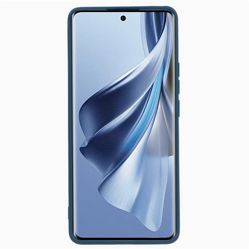 For Oppo Reno10 5G (Global) Straight Edge Design TPU Case Precise Cutout Protective Phone Cover - Sapphire